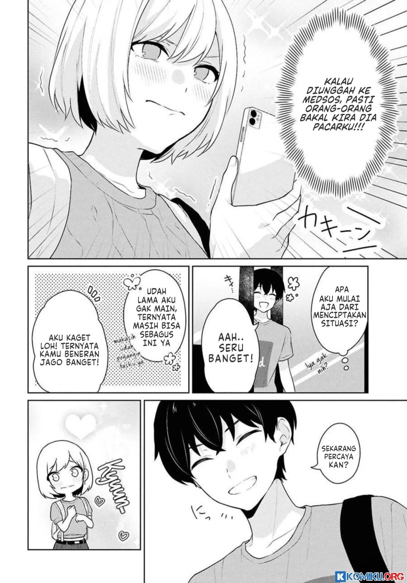 Danjohi 1:5 no Sekai demo Futsu ni Ikirareru to Omotta? ~ Geki Juu Kanjou na Kanojotachi ga Mujikaku Danshi ni Honrousaretara Chapter 13 Fixed Gambar 13